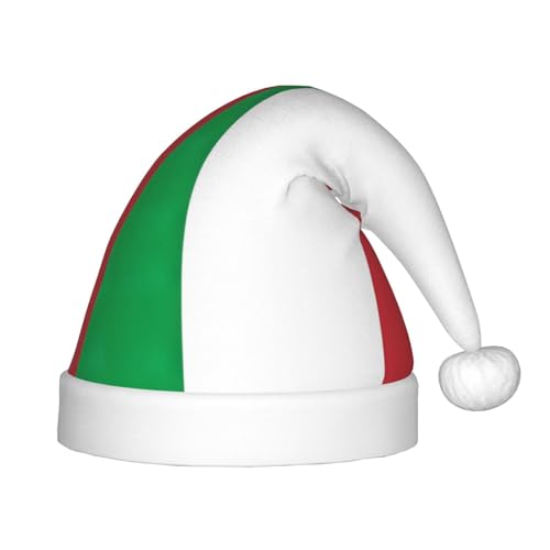 IRSHI Weihnachtsmütze mit italienischer Flagge, lustige und festliche Partykleidung für Weihnachten, Neujahr und festliche Feiertagsfeiern IRSHI Weihnachtsmütze mit italienischer Flagge, lustige und festliche Partykleidung für Weihnachten, Neujahr und festliche Feiertagsfeiern von IRSHI