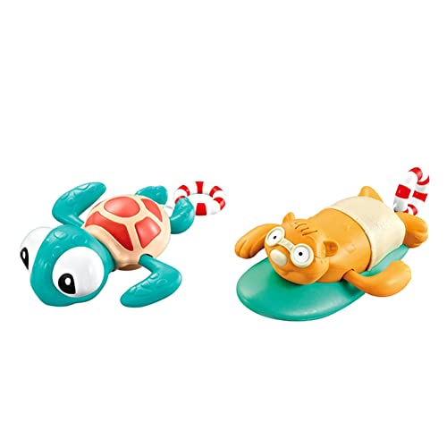 ISAKEN 2 Stück Baby Badespielzeug Badewannenspielzeug Wasserspielzeug Kinder Spielzeug Badewanne Pool Spielzeug Uhrwerk Schwimmbad Spielzeug Badewannenspielzeug zum Kinderbaden Geeignet ISAKEN 2 Stück Baby Badespielzeug Badewannenspielzeug Wasserspielzeug Kinder Spielzeug Badewanne Pool Spielzeug Uhrwerk Schwimmbad Spielzeug Badewannenspielzeug zum Kinderbaden Geeignet von ISAKEN