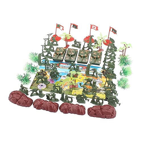 ISAKEN 52 Stück Militärspielset Spielsoldaten Spielfiguren Soldaten Mini Figuren Armee Waffen Modell Mini Plastik Soldatenfiguren Spielzeug Militärspielset für Kinder Jungen ISAKEN 52 Stück Militärspielset Spielsoldaten Spielfiguren Soldaten Mini Figuren Armee Waffen Modell Mini Plastik Soldatenfiguren Spielzeug Militärspielset für Kinder Jungen von ISAKEN
