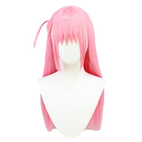 ISAKEN Anime Cosplay Perücke Cartoon Cosplay Wig Natürlich Rosa Haare Wig Manga Kostümzubehör für Frauen Damen Halloween Dress Up Karneval Cosplay Kostümparty von ISAKEN