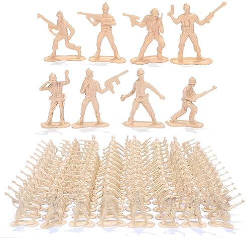 ISAKEN Armee Soldaten Figuren Set, 100 Stück Spielsoldaten aus Kunststoff Spielfiguren Set Armee Soldaten Figuren Mini Militär Modell Spielesets Soldatenfiguren Spielzeug Militärspielset für Kinder ISAKEN Armee Soldaten Figuren Set, 100 Stück Spielsoldaten aus Kunststoff Spielfiguren Set Armee Soldaten Figuren Mini Militär Modell Spielesets Soldatenfiguren Spielzeug Militärspielset für Kinder von ISAKEN