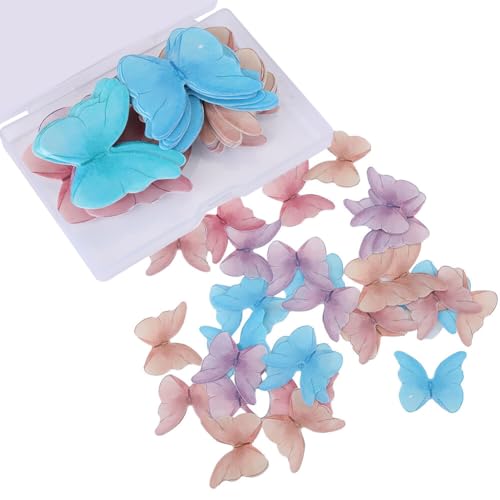 ISAKEN Essbare Schmetterling Tortendeko, 48 Stück Esspapier Tortendeko Schmetterlinge Deko Torte Tortendeko Geburtstag Essbar für Kuchendekoration Hochzeit Party Cupcake Essensdekoration ISAKEN Essbare Schmetterling Tortendeko, 48 Stück Esspapier Tortendeko Schmetterlinge Deko Torte Tortendeko Geburtstag Essbar für Kuchendekoration Hochzeit Party Cupcake Essensdekoration von ISAKEN