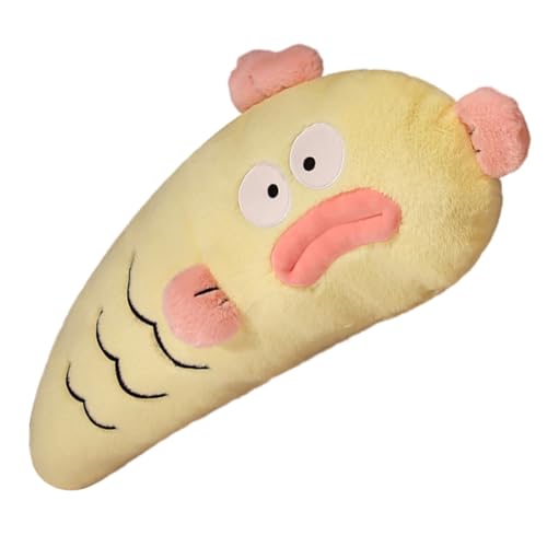 ISAKEN Kleine hässliche Fisch Plüschtier, Weiches lustiges Plüschtier kreatives Kleine hässliche Fisch Langes Kissen Flauschiges Plüschtier für Kinder Geburtstage und besondere Anlässe ISAKEN Kleine hässliche Fisch Plüschtier, Weiches lustiges Plüschtier kreatives Kleine hässliche Fisch Langes Kissen Flauschiges Plüschtier für Kinder Geburtstage und besondere Anlässe von ISAKEN