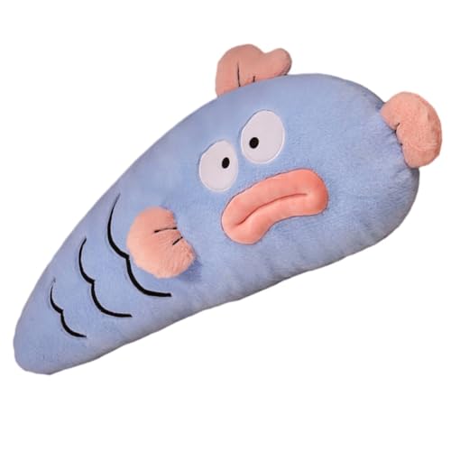 ISAKEN Kleine hässliche Fisch Plüschtier, Weiches lustiges Plüschtier kreatives Kleine hässliche Fisch Langes Kissen Flauschiges Plüschtier für Kinder Geburtstage und besondere Anlässe ISAKEN Kleine hässliche Fisch Plüschtier, Weiches lustiges Plüschtier kreatives Kleine hässliche Fisch Langes Kissen Flauschiges Plüschtier für Kinder Geburtstage und besondere Anlässe von ISAKEN