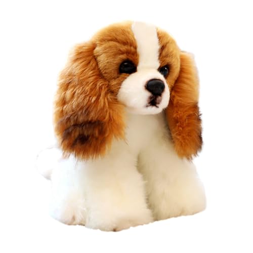 ISAKEN König Charles Spaniel Plüschtier, Plüschhund Cavalier King Charles Spaniel 20CM, Plüschtier Realistisches Kuscheltier Spaniel Hund, Weiches Stofftier für Kinder Mädchen Jungen ISAKEN König Charles Spaniel Plüschtier, Plüschhund Cavalier King Charles Spaniel 20CM, Plüschtier Realistisches Kuscheltier Spaniel Hund, Weiches Stofftier für Kinder Mädchen Jungen von ISAKEN