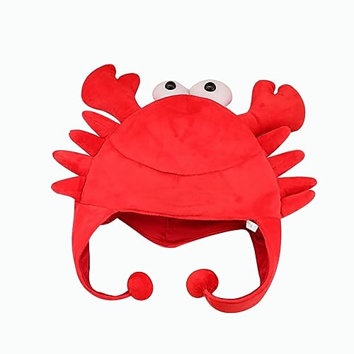 ISAKEN Krabben Hut Lustige Party Hüte Krabben Hummer Stirnband Haarband Oktopus Hut Halloween Filzhut Tiermütze Kopfbedeckung Dress Up Party Kostüm Zubehör für Kinder Erwachsene ISAKEN Krabben Hut Lustige Party Hüte Krabben Hummer Stirnband Haarband Oktopus Hut Halloween Filzhut Tiermütze Kopfbedeckung Dress Up Party Kostüm Zubehör für Kinder Erwachsene von ISAKEN