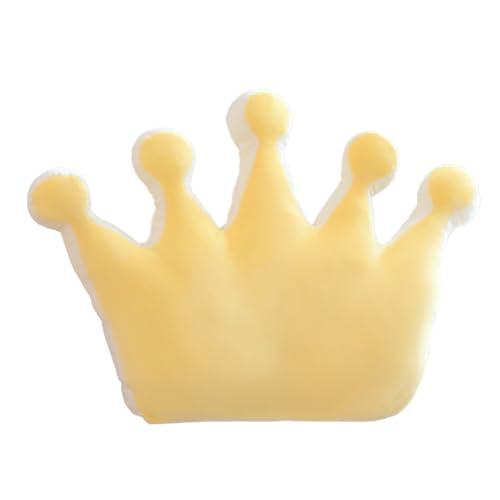 ISAKEN Krone Plüsch Puppe, Schmusetier Wurfkissen Kissen Puppe Plüsch Rückenlehne Kissen Puppe Kinder Schlafgefährte Spielzeug für Kuscheln Spielen und Schlafen ISAKEN Krone Plüsch Puppe, Schmusetier Wurfkissen Kissen Puppe Plüsch Rückenlehne Kissen Puppe Kinder Schlafgefährte Spielzeug für Kuscheln Spielen und Schlafen von ISAKEN
