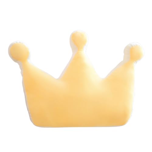 ISAKEN Krone Plüsch Puppe, Schmusetier Wurfkissen Kissen Puppe Plüsch Rückenlehne Kissen Puppe Kinder Schlafgefährte Spielzeug für Kuscheln Spielen und Schlafen ISAKEN Krone Plüsch Puppe, Schmusetier Wurfkissen Kissen Puppe Plüsch Rückenlehne Kissen Puppe Kinder Schlafgefährte Spielzeug für Kuscheln Spielen und Schlafen von ISAKEN