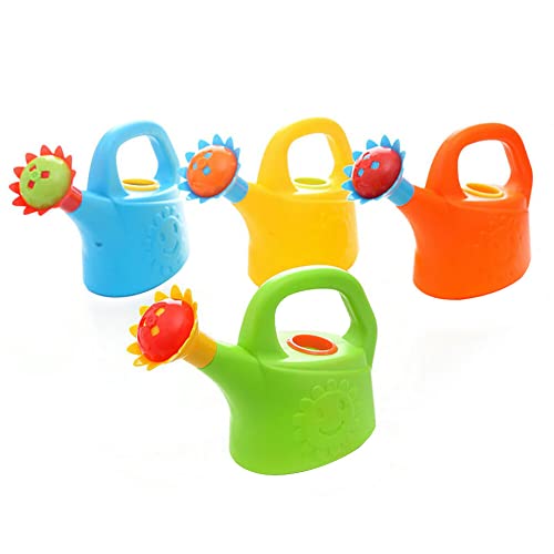 ISAKEN Kunststoff Gießkanne Kinder Gießkanne Badespielzeug Huhn Gießkanne Hausgarten Gießkanne Kinder Strand Gießkanne Spielzeug für Baby Kleinkinder Kinder, Zufällige Farbe von ISAKEN