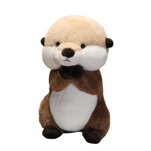 ISAKEN Kuscheltier Otter Plüschtier, Umarmungskissen Kuschelkissen Plüschkissen Niedliches Otter Plüschtier für Kuscheltierliebhaber Weihnachten Geburtstag Geschenk ISAKEN Kuscheltier Otter Plüschtier, Umarmungskissen Kuschelkissen Plüschkissen Niedliches Otter Plüschtier für Kuscheltierliebhaber Weihnachten Geburtstag Geschenk von ISAKEN
