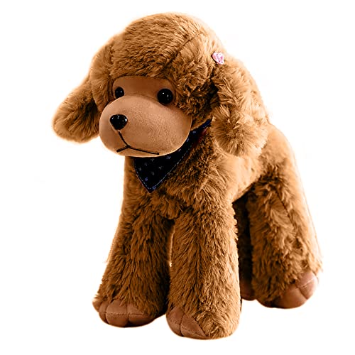 ISAKEN Kuscheltier Teddy Hund Plüschtier mit Schal, Stofftier Pudel Hund Kuscheltier Welpe Weich Kuschelig Geschenk für Kinder Mädchen Freundin Mädchengeburtstag Valentinstag ISAKEN Kuscheltier Teddy Hund Plüschtier mit Schal, Stofftier Pudel Hund Kuscheltier Welpe Weich Kuschelig Geschenk für Kinder Mädchen Freundin Mädchengeburtstag Valentinstag von ISAKEN