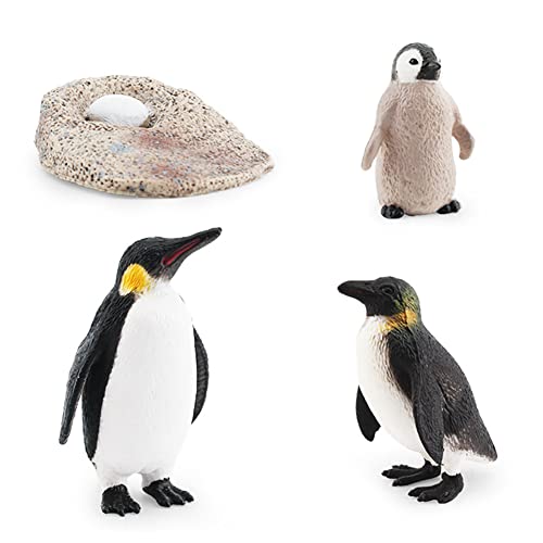 ISAKEN Lebenszyklus der Tiere, Pinguin Lebenszyklus Spielzeug Tiere Figur Pädagogisches Tierwachstumszyklus-biologisches Pinguin Modell Spielzeugset für Kinder, die Gastgeschenke Lernen, 4 Stück ISAKEN Lebenszyklus der Tiere, Pinguin Lebenszyklus Spielzeug Tiere Figur Pädagogisches Tierwachstumszyklus-biologisches Pinguin Modell Spielzeugset für Kinder, die Gastgeschenke Lernen, 4 Stück von ISAKEN