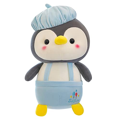 ISAKEN Pinguin Plüschtiere, Pinguin Kuscheltier Tier Kissen Weiche Pinguin Tier Spielzeug Plüschkissen Tier Plüsch Spielzeug Plüschtier Dekoration Geburtstagsgeschenk für Kinder Jungen Mädchen von ISAKEN