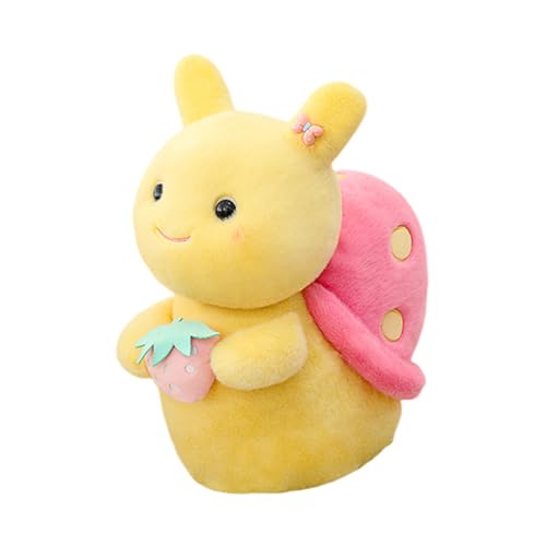 ISAKEN Schnecken Kuscheltiere, Kleine Schnecke umarmt Erdbeere Plüschtier Schnecke Plüschtier Niedliche Schnecke Plüsch Spielzeug für Kinderzimmer Dekoration ISAKEN Schnecken Kuscheltiere, Kleine Schnecke umarmt Erdbeere Plüschtier Schnecke Plüschtier Niedliche Schnecke Plüsch Spielzeug für Kinderzimmer Dekoration von ISAKEN