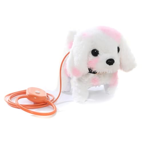 ISKAEN Kuscheltier Hund Spielzeug mit Leine, Plüschtier Spielzeug Hund der Läuft und Bellt, Elektronischer Roboter Hund Spielzeug Geschenke für Jungen & Mädchen Kindergeburtstag Weihnachten ISKAEN Kuscheltier Hund Spielzeug mit Leine, Plüschtier Spielzeug Hund der Läuft und Bellt, Elektronischer Roboter Hund Spielzeug Geschenke für Jungen & Mädchen Kindergeburtstag Weihnachten von ISAKEN