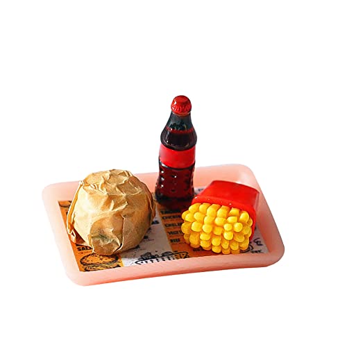 ISKAEN Puppenhaus Essen Burger Pommes 1:12 Miniatur Essen Trinken Modell für Pretend Play Puppenhaus Dekor Set Puppenhaus Küche Spiel Party Spielzeug DIY Dekoration Zubehör ISKAEN Puppenhaus Essen Burger Pommes 1:12 Miniatur Essen Trinken Modell für Pretend Play Puppenhaus Dekor Set Puppenhaus Küche Spiel Party Spielzeug DIY Dekoration Zubehör von ISAKEN