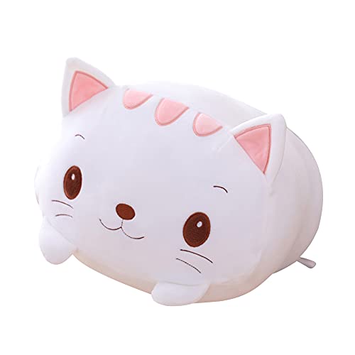 Katze Plüschtier Kissen, Flauschiges Niedliche Stofftier Kuscheltier Tier Puppe Plüsch Kissen Stofftierpuppe Cartoon Plüsch Spielzeug für Kinder Jungen Mädchen Valentine Geburtstag Geschenke,20CM Katze Plüschtier Kissen, Flauschiges Niedliche Stofftier Kuscheltier Tier Puppe Plüsch Kissen Stofftierpuppe Cartoon Plüsch Spielzeug für Kinder Jungen Mädchen Valentine Geburtstag Geschenke,20CM von ISAKEN