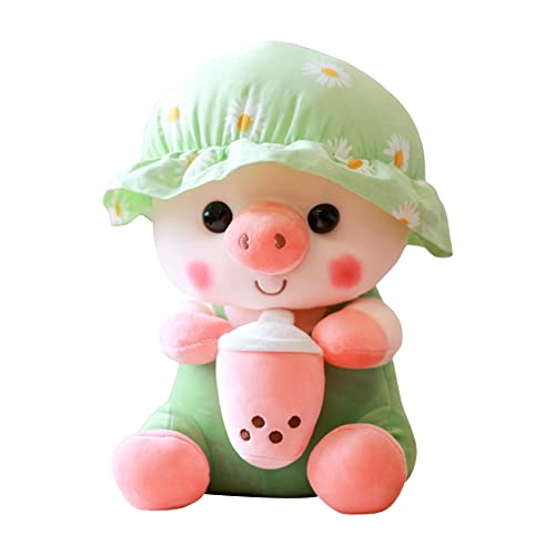 Milchtee Schwein Plüschtier Stofftier Schweinchen Kuscheltier Plüsch Schwein Spielzeug, Süße Softpuppe Tier Puppe Kissen Kinderspielzeug Geburtstag Neujahr Geschenke für Kinder Jungen Mädchen,23cm Milchtee Schwein Plüschtier Stofftier Schweinchen Kuscheltier Plüsch Schwein Spielzeug, Süße Softpuppe Tier Puppe Kissen Kinderspielzeug Geburtstag Neujahr Geschenke für Kinder Jungen Mädchen,23cm von ISAKEN