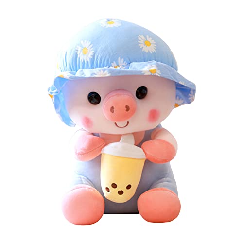 Milchtee Schwein Plüschtier Stofftier Schweinchen Kuscheltier Plüsch Schwein Spielzeug, Süße Softpuppe Tier Puppe Kissen Kinderspielzeug Geburtstag Neujahr Geschenke für Kinder Jungen Mädchen,23cm Milchtee Schwein Plüschtier Stofftier Schweinchen Kuscheltier Plüsch Schwein Spielzeug, Süße Softpuppe Tier Puppe Kissen Kinderspielzeug Geburtstag Neujahr Geschenke für Kinder Jungen Mädchen,23cm von ISAKEN