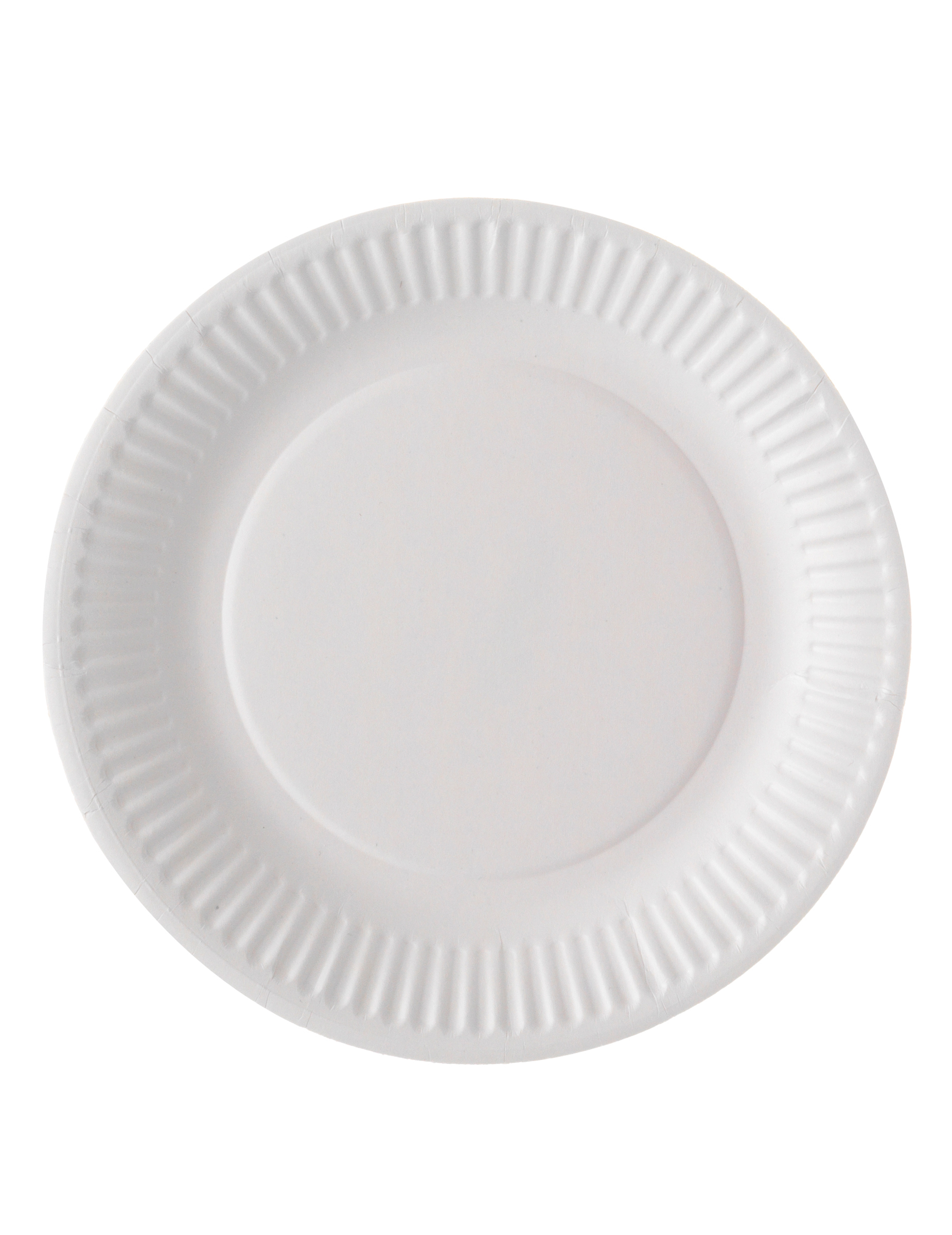 100 Pappteller Weiß Klein 18 cm 100 Pappteller Weiß Klein 18 cm von ISAP FRANCE