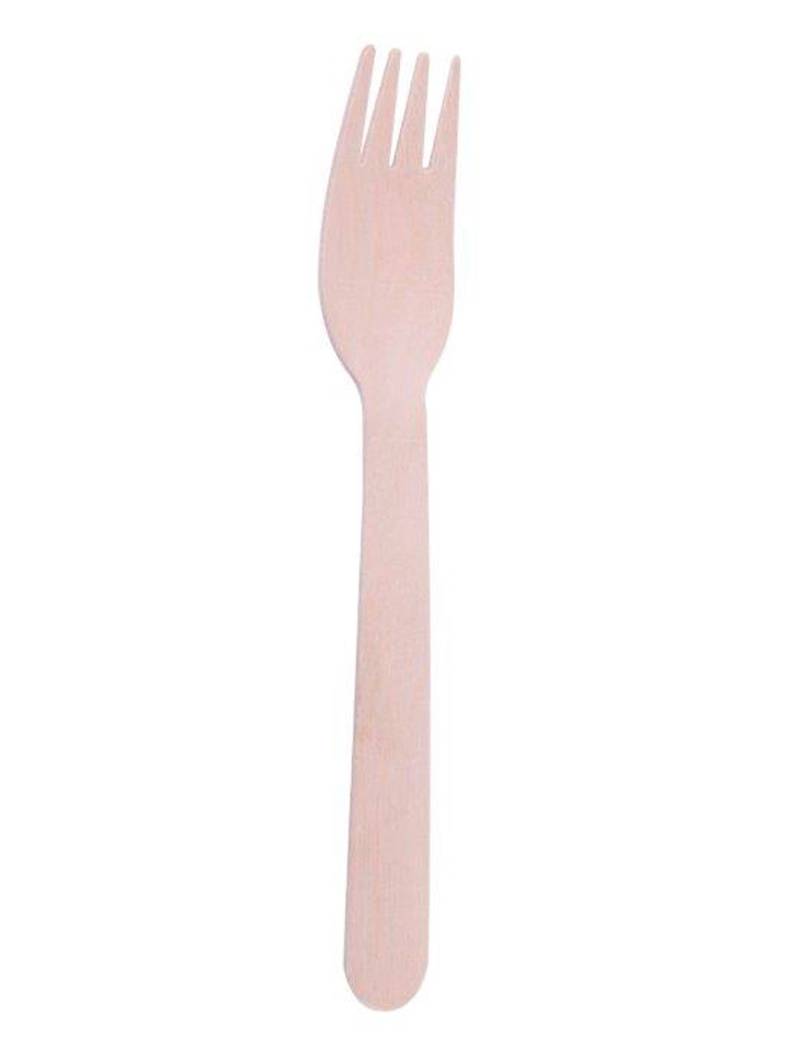 50 umweltfreundliche Holzgabeln 16 cm 50 umweltfreundliche Holzgabeln 16 cm von ISAP FRANCE