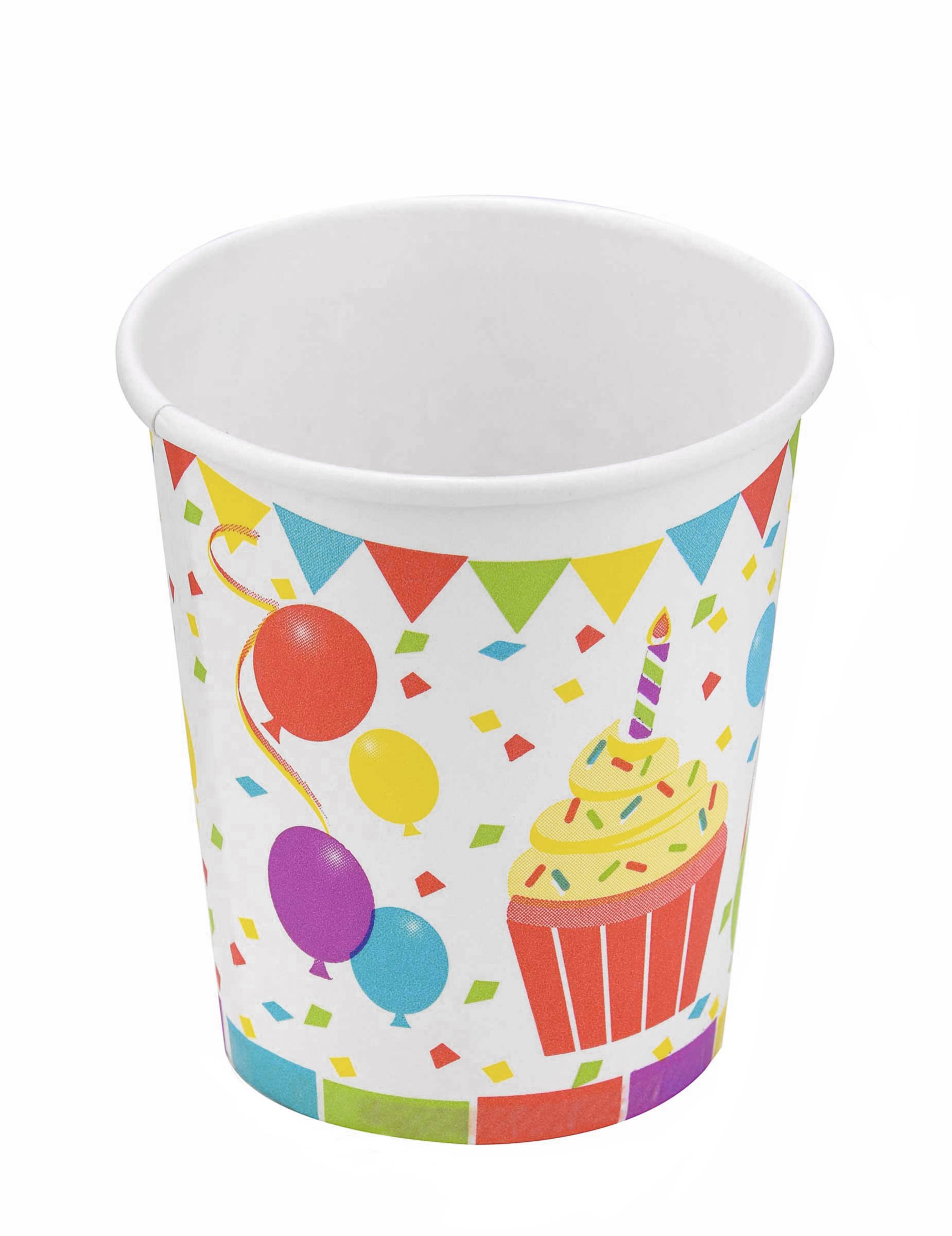 6 Pappbecher Überraschung 25cl Ballons 6 Pappbecher Überraschung 25cl Ballons von ISAP FRANCE