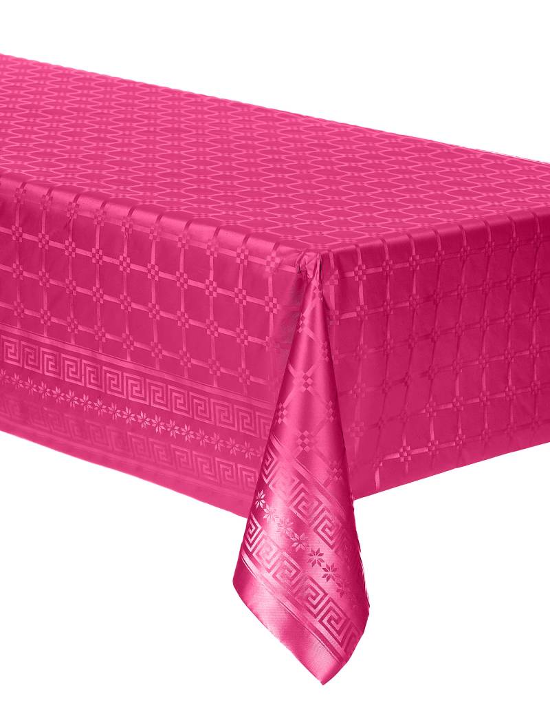 Damast-Papier-Tischdecke auf Rolle Fuchsia 1,2 x 6 m Damast-Papier-Tischdecke auf Rolle Fuchsia 1,2 x 6 m von ISAP FRANCE