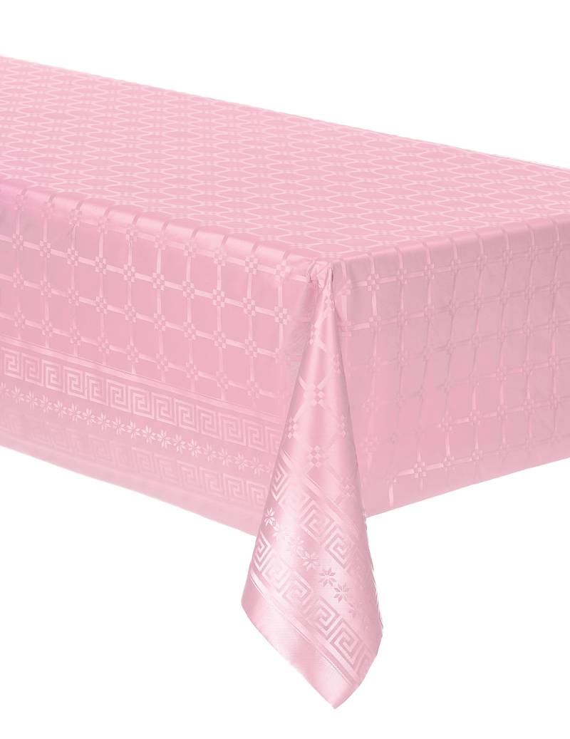 Papier-Tischdecke auf Rolle rosa 6 m von ISAP FRANCE