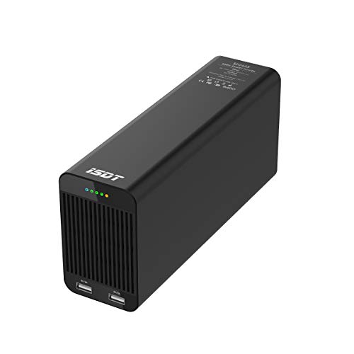 ISDT DC Power Supply,SP2425 600W 33A Power Station,Smart Power Supply for Travel Camping Emergency for Lithium/LiPo/Life/Li-ion/NiMH/Nicd Battery (1 DC Port and 2 USB Charging Output Ports) von ISDT