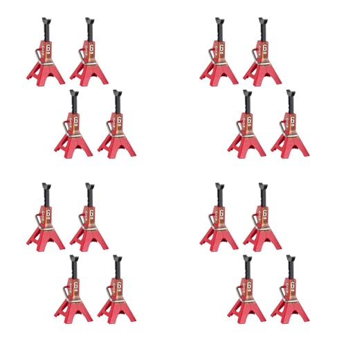 ISKDJBJG 16 StüCke Metall HöHenverstellbarer 6 Tonnen Wagenheber MontagestäNder für 1/10 RC Raupenauto Axial SCX10 90046 TRX4 TRX6 D90,A ISKDJBJG 16 StüCke Metall HöHenverstellbarer 6 Tonnen Wagenheber MontagestäNder für 1/10 RC Raupenauto Axial SCX10 90046 TRX4 TRX6 D90,A von ISKDJBJG
