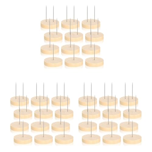 ISKDJBJG 36 Stück Häkel-Puppenständer, Puppenständer, Filz, Tierpuppe, Spielzeug, Holzsockelstütze, Actionfigurenständer ISKDJBJG 36 Stück Häkel-Puppenständer, Puppenständer, Filz, Tierpuppe, Spielzeug, Holzsockelstütze, Actionfigurenständer von ISKDJBJG