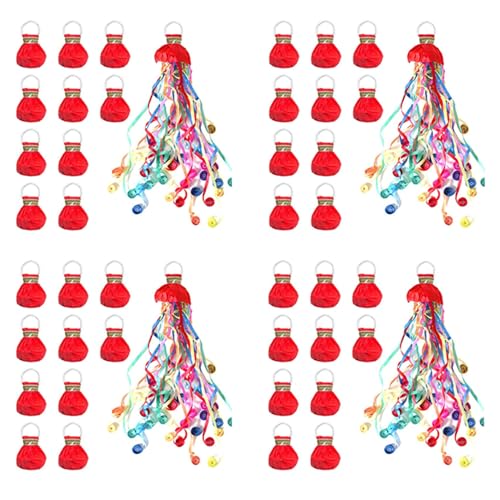 ISKDJBJG 40er-Pack Luftschlangen, Popper, Luftschlangen zum Werfen Von Hand, Saubere Konfetti, Papierknallbonbons für Feiern, Geburtstage, Vorschläge ISKDJBJG 40er-Pack Luftschlangen, Popper, Luftschlangen zum Werfen Von Hand, Saubere Konfetti, Papierknallbonbons für Feiern, Geburtstage, Vorschläge von ISKDJBJG
