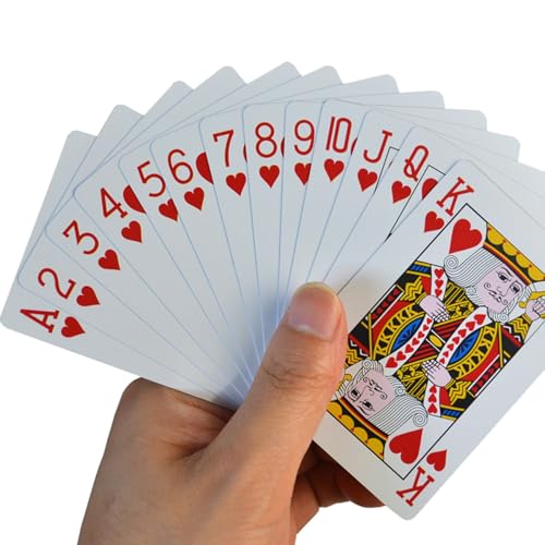 ISKDJBJG 5X Poker Karten Wasserdicht Hold'em Spiel Karten Black Jack Plastik Spiel Karte Poker Spiel Brett Spiel Karte Blau von ISKDJBJG