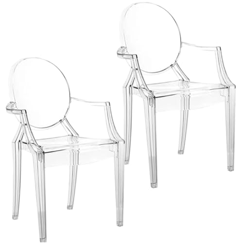 2pcs 1: 6 Skala Puppenmöbel Plastik Plastik Mini Puppenhaus Stuhl Miniatur Sessel Modern Möbelpuppenhauszubehör 2pcs 1: 6 Skala Puppenmöbel Plastik Plastik Mini Puppenhaus Stuhl Miniatur Sessel Modern Möbelpuppenhauszubehör von ISOYTERO