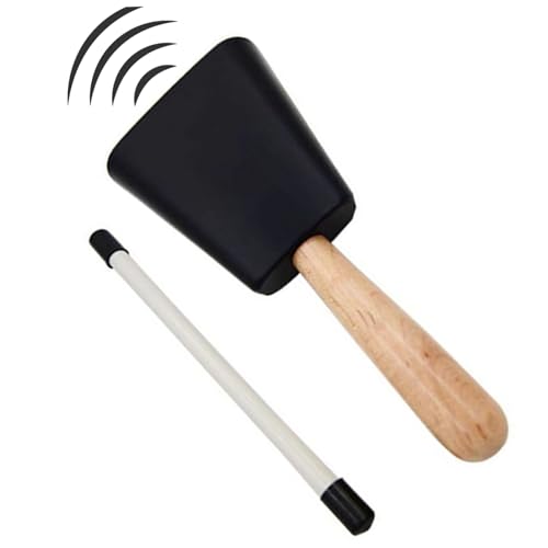 2pcs Cowbell Instrument Professionelle Hand Percussion Cowbell mit hölzernen Griffstab für Drum Set Sporting Events. 2pcs Cowbell Instrument Professionelle Hand Percussion Cowbell mit hölzernen Griffstab für Drum Set Sporting Events. von ISOYTERO