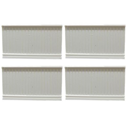 4PCS Dollhouse -Seiten 1:12 Wainscoting Panels Dollhouse Accessoires 3.7x2.1 Weiße Innenausstattung Puppenhaus Miniaturen Artikel 4PCS Dollhouse -Seiten 1:12 Wainscoting Panels Dollhouse Accessoires 3.7x2.1 Weiße Innenausstattung Puppenhaus Miniaturen Artikel von ISOYTERO