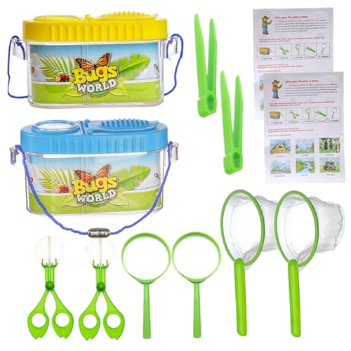 Butterfly Catcher Kit für Kinder 6pcs/Set Butterfly Catching Kit Critter Keeper House Habitat mit Lupe, Pinzetten, Kather, Net & Leitfaden für Wissenschaftsforschungsstil 1 Butterfly Catcher Kit für Kinder 6pcs/Set Butterfly Catching Kit Critter Keeper House Habitat mit Lupe, Pinzetten, Kather, Net & Leitfaden für Wissenschaftsforschungsstil 1 von ISOYTERO
