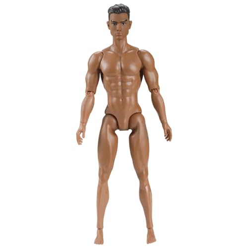 ISOYTERO 1/6 Skala Actionfigur Multi -Gelenk -Fähigkeit männlicher Muskelaktion Figure Körper mit Kopf für Display -Puppensammlung Brown braun ISOYTERO 1/6 Skala Actionfigur Multi -Gelenk -Fähigkeit männlicher Muskelaktion Figure Körper mit Kopf für Display -Puppensammlung Brown braun von ISOYTERO