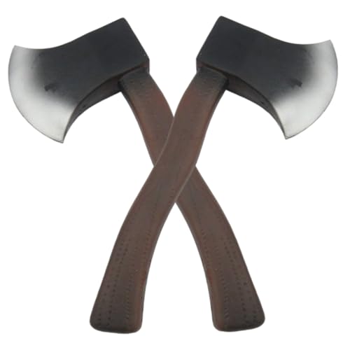 ISOYTERO 2pcs Achsen 11x4.9 Realistische Schaum Axt Hatchet Halloween Kostüme für Halloween -Kostümparty ISOYTERO 2pcs Achsen 11x4.9 Realistische Schaum Axt Hatchet Halloween Kostüme für Halloween -Kostümparty von ISOYTERO