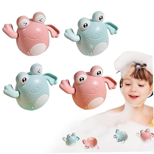 ISOYTERO 4pcs Baby Bad Spielzeug süße Frösche Landen Badewanne Spielzeug Schwimmwasser schwimmendem Uhrwerk Pool für Kleinkinder Jungen Mädchen ISOYTERO 4pcs Baby Bad Spielzeug süße Frösche Landen Badewanne Spielzeug Schwimmwasser schwimmendem Uhrwerk Pool für Kleinkinder Jungen Mädchen von ISOYTERO