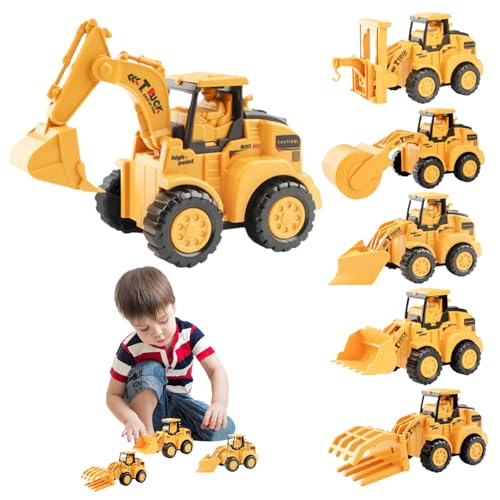 ISOYTERO 6PCS/Set Toy Cars Sturdy Robustes reibungsloses Engineering-Spielzeug mit beweglichen Teilen Press-Slide-Orangen-Bauwagen umfasst 6 Verschiedene Spielzeug, Geschenke, Geschenke ISOYTERO 6PCS/Set Toy Cars Sturdy Robustes reibungsloses Engineering-Spielzeug mit beweglichen Teilen Press-Slide-Orangen-Bauwagen umfasst 6 Verschiedene Spielzeug, Geschenke, Geschenke von ISOYTERO