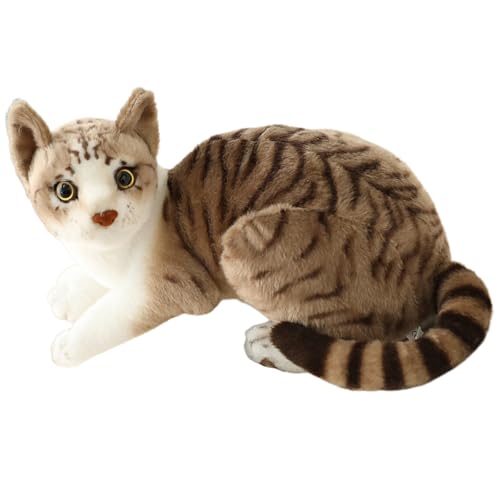 ISOYTERO Katze Plüsch 10in realistisch liegende Haltung Chinesische Li Hua Katze gefüllt tierhautfreundlich atmungsable Puppe kuschelige Baumwolle gefüllt Plüsch, Geschenke ISOYTERO Katze Plüsch 10in realistisch liegende Haltung Chinesische Li Hua Katze gefüllt tierhautfreundlich atmungsable Puppe kuschelige Baumwolle gefüllt Plüsch, Geschenke von ISOYTERO