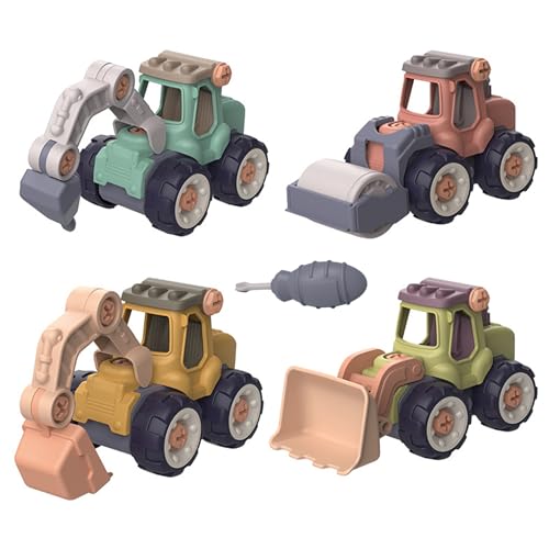 ISOYTERO Nehmen Sie das Spielzeug -LKW -Kinder DIY -Bauspielzeug aus, 4 Typen Sandfahrzeug Bildungsgebäude für Kindergeschenk 1Set 4PCS -Konstruktion ISOYTERO Nehmen Sie das Spielzeug -LKW -Kinder DIY -Bauspielzeug aus, 4 Typen Sandfahrzeug Bildungsgebäude für Kindergeschenk 1Set 4PCS -Konstruktion von ISOYTERO