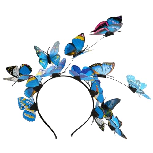 ISOYTERO Schmetterling Stirnband für Mädchen Realistische dekorative PE-Kopfstück 9.1x8.3in Schmetterling Haarband Fairy Kostüm für Dress-up-Party Hochzeitsbutterfly ISOYTERO Schmetterling Stirnband für Mädchen Realistische dekorative PE-Kopfstück 9.1x8.3in Schmetterling Haarband Fairy Kostüm für Dress-up-Party Hochzeitsbutterfly von ISOYTERO