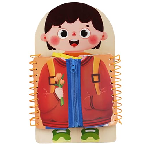 Lernen Sie, Boards zu kleiden, pädagogische Schuhbindungen für Kinder zu kleiden und schnallen, Schnallen, Reißverschluss, Schnappscheiben, mehrschichtige Montessori-Spielzeuge für Kleinkind 3-8 J Lernen Sie, Boards zu kleiden, pädagogische Schuhbindungen für Kinder zu kleiden und schnallen, Schnallen, Reißverschluss, Schnappscheiben, mehrschichtige Montessori-Spielzeuge für Kleinkind 3-8 J von ISOYTERO