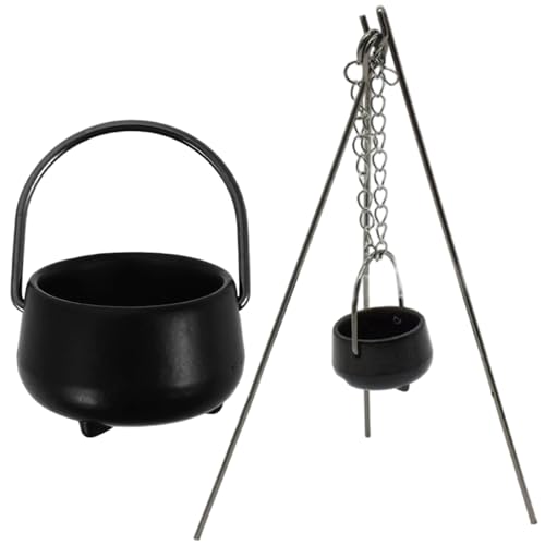 Mini Cauldron 1 12 Skala Halloween Cesson mit Griff 3 Support Stangen Metall Dollhouse Miniaturen Mini Cauldron 1 12 Skala Halloween Cesson mit Griff 3 Support Stangen Metall Dollhouse Miniaturen von ISOYTERO