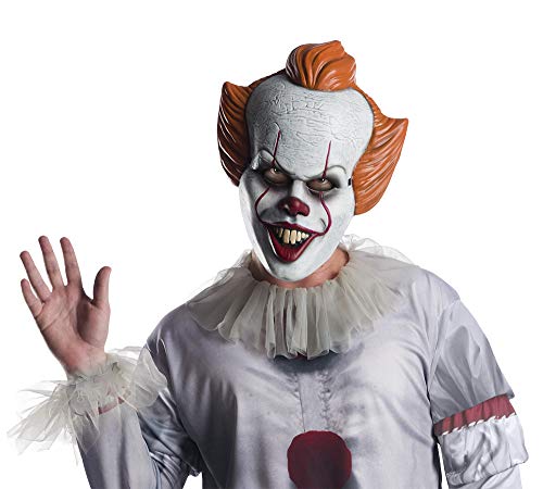Rubies IT Pennywise Maske für Erwachsene, Einheitsgröße, offizielles Halloween, Karneval und Partys von Rubies