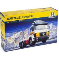 ITALERI 510000756 1:24 MAN 26.321 Formel 6 6X4 ITALERI 510000756 1:24 MAN 26.321 Formel 6 6X4 von ITALERI