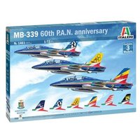 ITALERI 510001461 1:72 3er Set Aermacchi MB-339 PAN 60 Jahre ITALERI 510001461 1:72 3er Set Aermacchi MB-339 PAN 60 Jahre von ITALERI