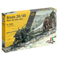 ITALERI 510006464 1:35 Breda 20/65 mit Trupp (2) WA von ITALERI